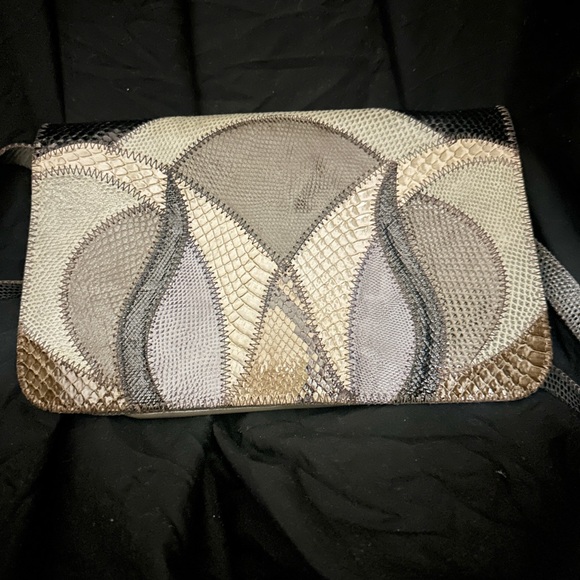Vintage Furst & Mooney Snake Skin Clutch - Picture 6 of 6